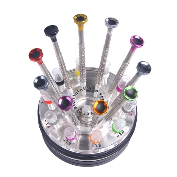 Durability Handheld Precise Screwdriver Set, Steel Flat Head Manual Tool Fine Craftsmanship