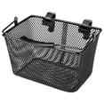 thumbnail image 1 of Durability Iron Front Kids Bike Basket with Detachable Handle Removable Bicycles Basket for Easy Carrying and Storage, 1 of 11