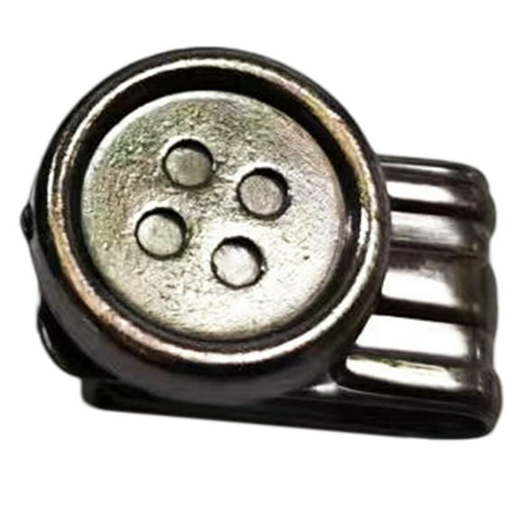 Durability Iron Strap Buttons Overalls Fasteners Clip Suspenders Buckles for Everyday Use or Special Event