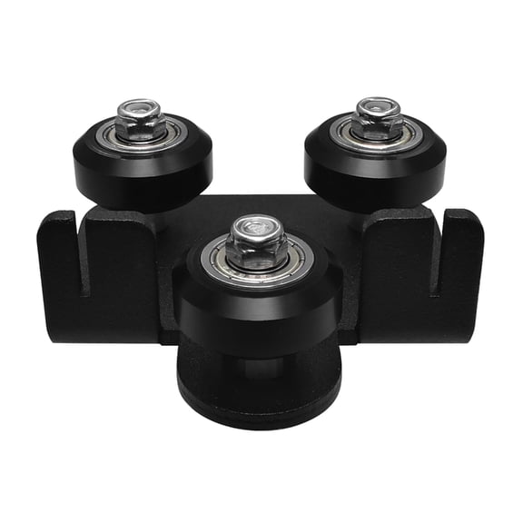 3D Printer Extruder Support Plate with Pulley Backplate for CR 10 Ender 3 Printers Aluminum Frame Extruding Back Plate