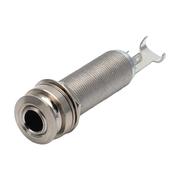 Durability Metal Guitar Output Jacks with 4 Poles Terminal Multiple Connection Stereo for Instrument Upgrades