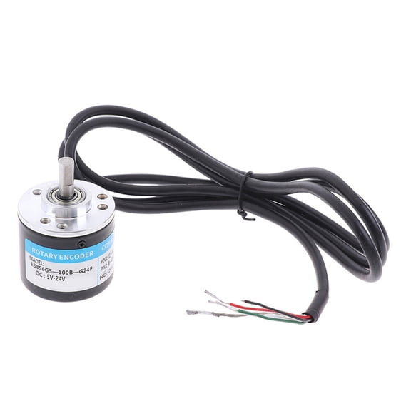 Durability Metal Plastic Photoelectric Rotary Encoders With 5-24V Compatibility For Harsh Environment Equipment Maintenance