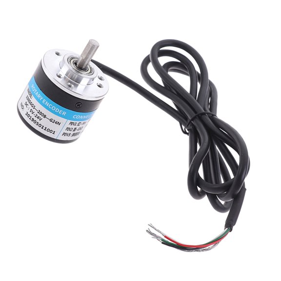 Durability Metal Plastic Photoelectric Rotary Encoders With 5-24V Compatibility For Harsh Environment Equipment Maintenance