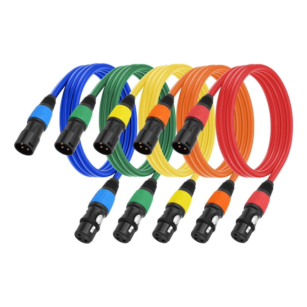 Durability Microphone Male To Female Cable For Enhances Sound Claritys In Music Instrument MicrophoneCord Speakers Cable