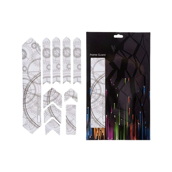 Durability Mountain Bike Frame Protector Scratch Resistant Bike Frame Guards for Outdoor Cycling