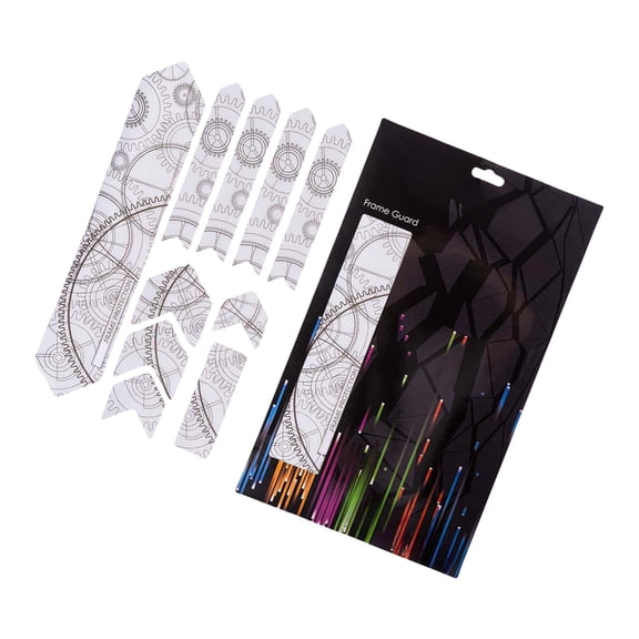 Durability Mountain Bike Frame Protector Scratch Resistant Bike Frame Guards for Outdoor Cycling