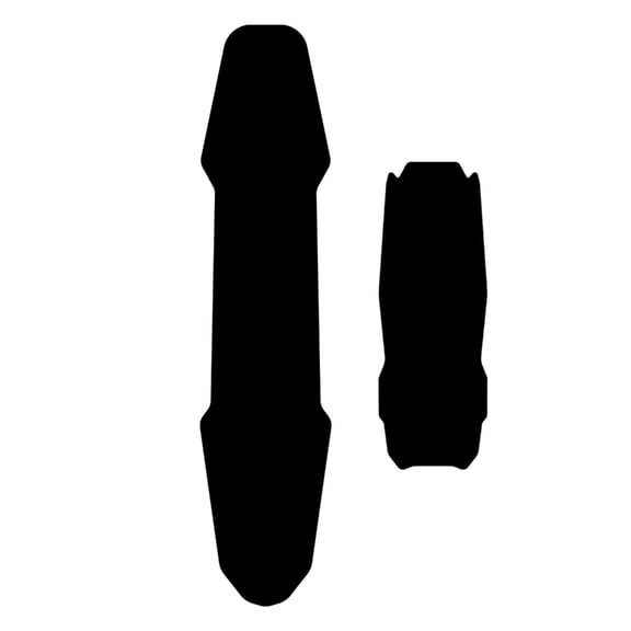 Durability Mountain Bike Frame Protector Scratch Resistant Bike Frame Guards for Outdoor Cycling