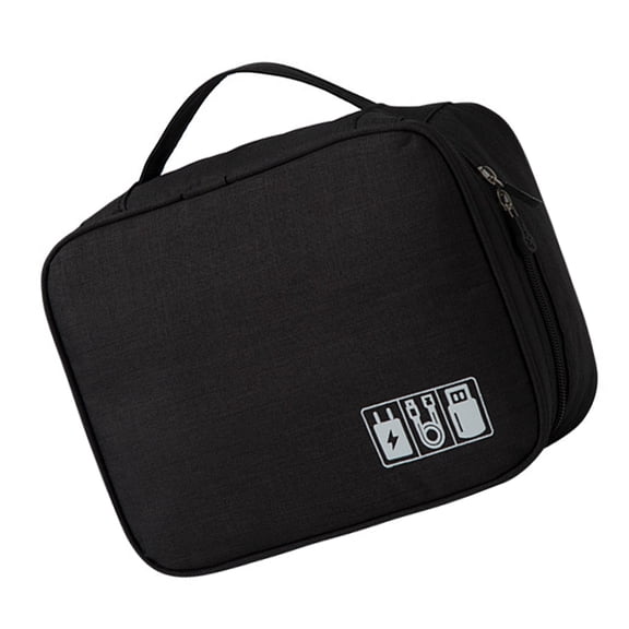 Durability Nylon Cable Organizers Bag For Office Travel Electronics Storage
