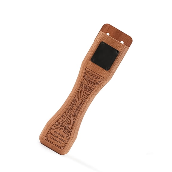 Durability Outdoor Griddle Handle Comfortable Nonslip BBQ Wood Handle