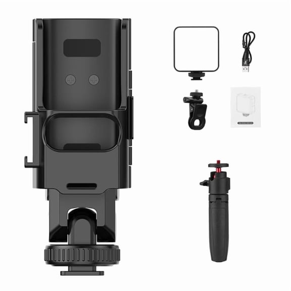Durability Phone Holder With Easy Clip Adjustment For Improve Filming for Pocket 3 Cameras Teleprompter Holder