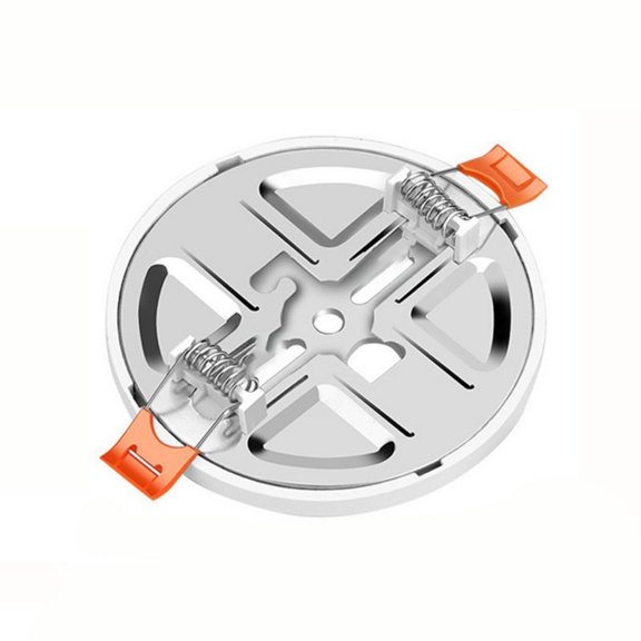 Durability Plastic Ceiling Mount For Home Security Cameras Mounting Base With Easy Setups with Movable Spring Buckle