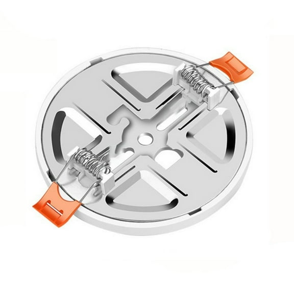 Durability Plastic Ceiling Mount For Home Security Cameras Mounting Base With Easy Setups with Movable Spring Buckle