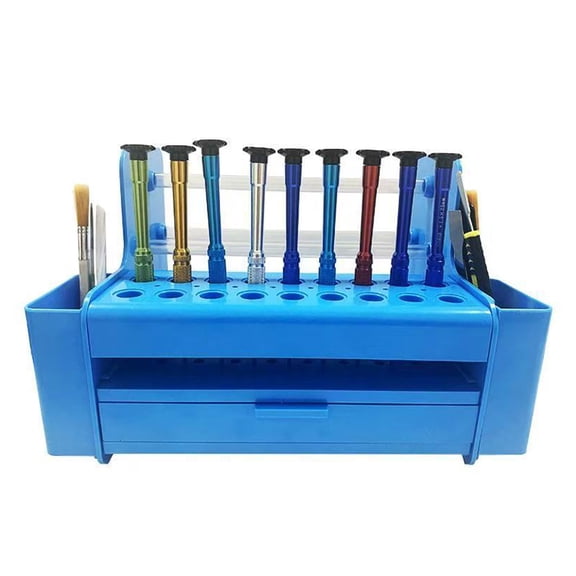 Durability Plastic Mobile Device Repair Tool Case Storage Box Holder Featuring Module Design For Easy Transportation
