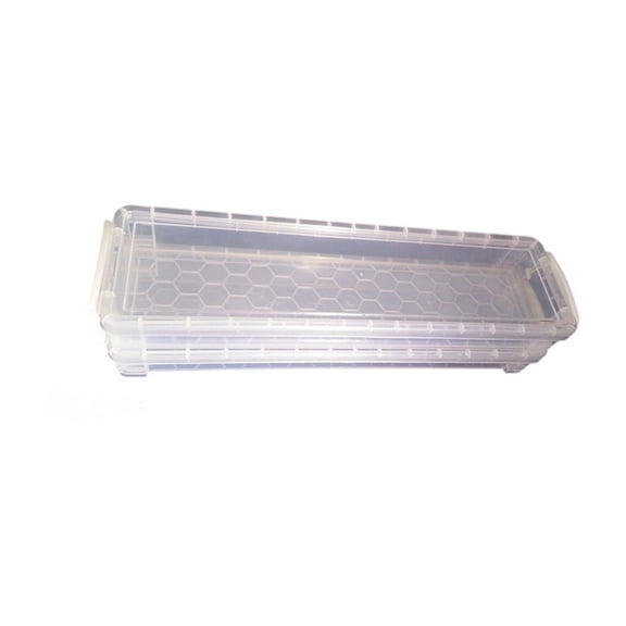 Durability Plastic Storage Organizers Box For Brushes Up To 13Inch Multipurpose Art Tool Case For Supplies Accessories