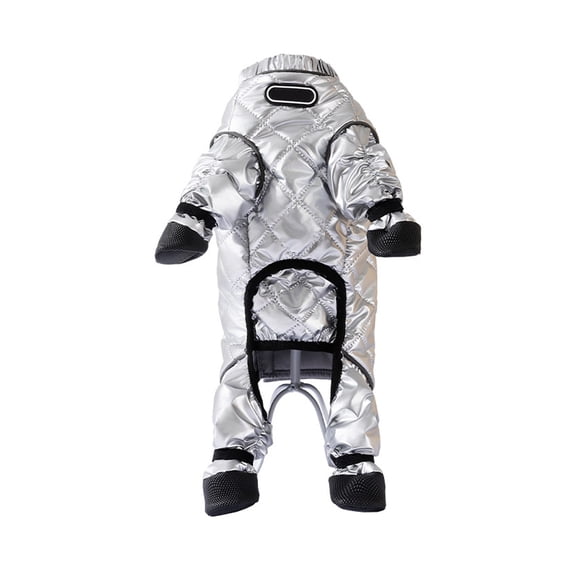 Durability Polyester Dog Pants Quilted for Insulation Full Dustproof Cover for Small Breeds Size S to XXL Reflective