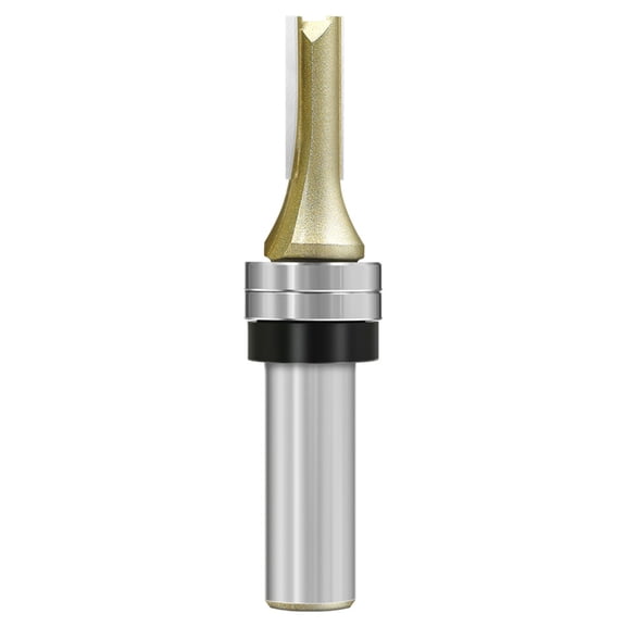 Durability Precise Wood Router Milling Cutter Tool 12.7mm Double Bearing Systems 1/2Inch Arbor for Smooth Edged Joinery