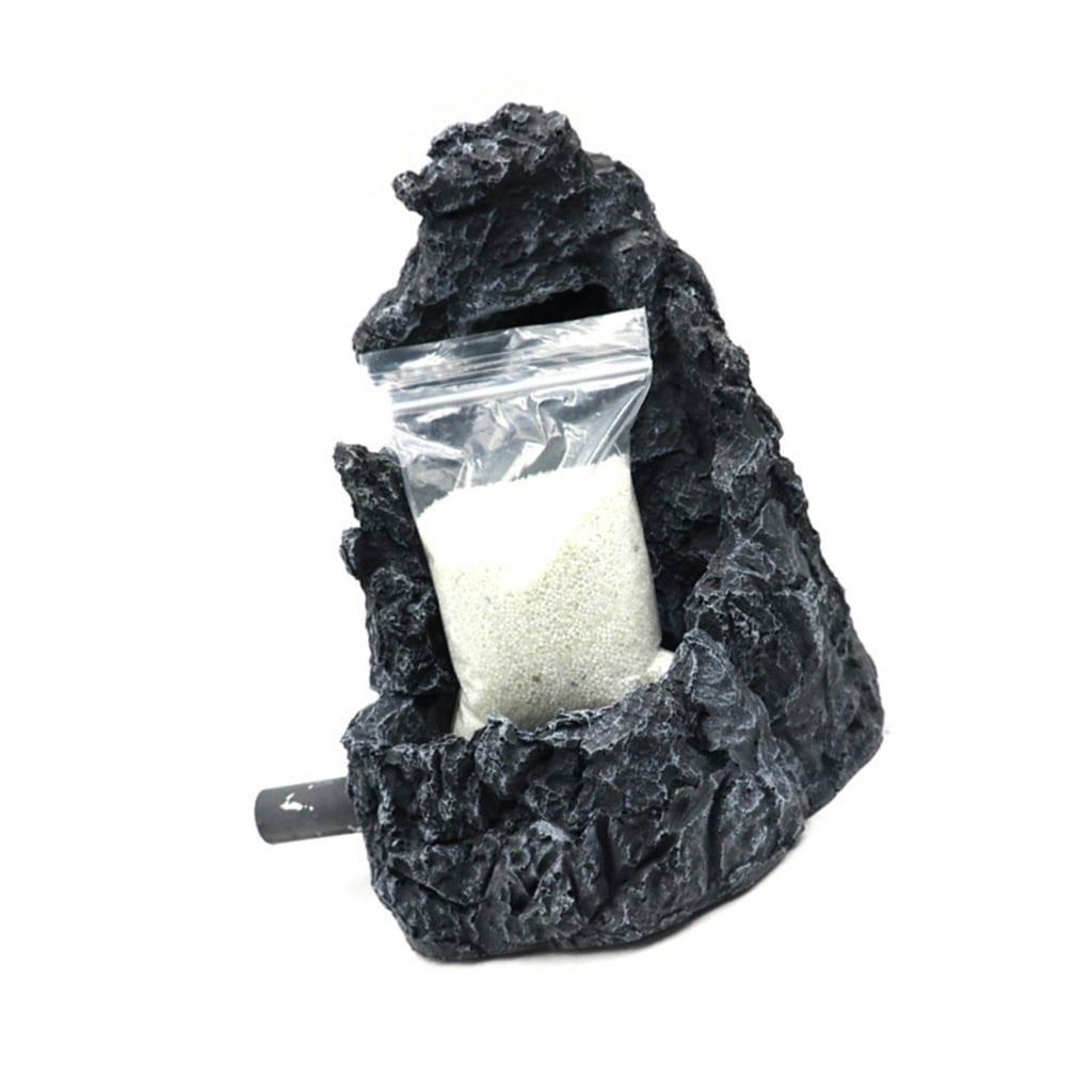 Durability Resins Aquariums Decoration with Sandfall Effect for Easy Installation in Homes or Setting