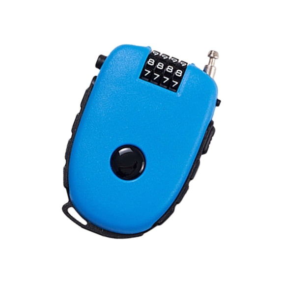 Durability Retractable Wire Lock With Code Multipurpose Combination Lock
