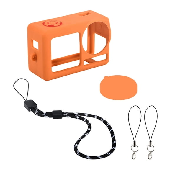 Durability Silicone Cover For Action 5pro Camera Lens Guard Shockproof Camera Cover Oil Stain Resistant Skin Case