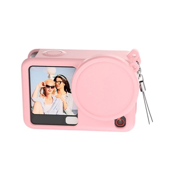 Durability Silicone Protective Cover For Action 6 Camera,AntiScratch Protector Silicone Lens Caps Easy Installation,