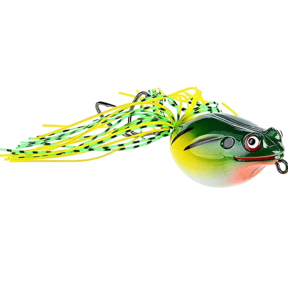 Durability Simulated Poisons Frog Lures Realistic Floating Frog Fishing Lures Weedless Topwater Baits for Lake River