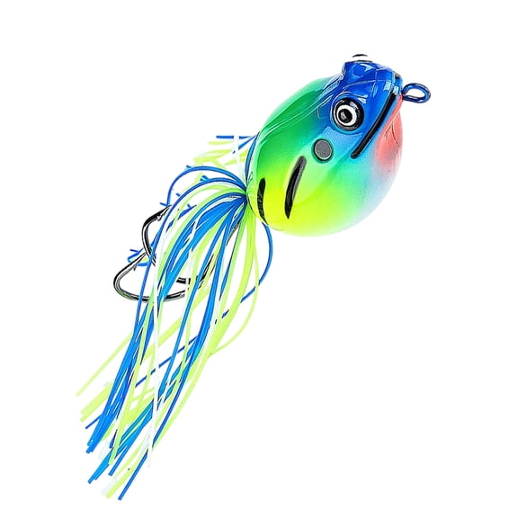 Durability Simulated Poisons Frog Lures Realistic Floating Frog Fishing Lures Weedless Topwater Baits for Lake River