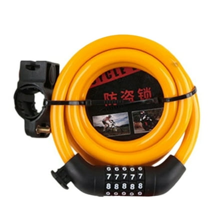 Durability Steel Cable Lock Bike Combination Lock Code Security Anti Thefts Lock for Bicycles Protecting