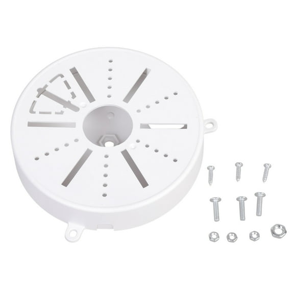 Durability Surveillances Camera Mount, Plastic Ceiling Bracket Waterproof Junction Box for Camera CCTV Use Hide Cable