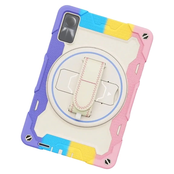 Durability Tablet Case for Pad 2023 With Multi Angled Stand And Hand Strap Silicone Sleeve