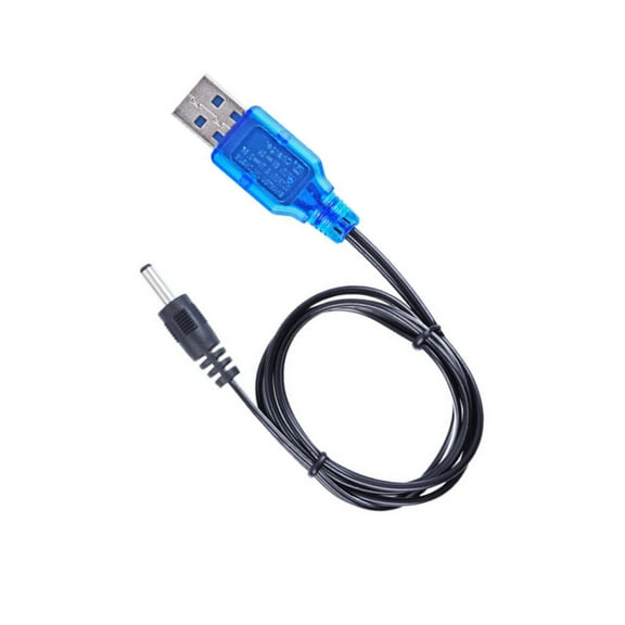 Durability USB Charging Cord 3.7V with 3.5mm Plugs USB to DC3.7V Power Cord for Remotes Control and Devices
