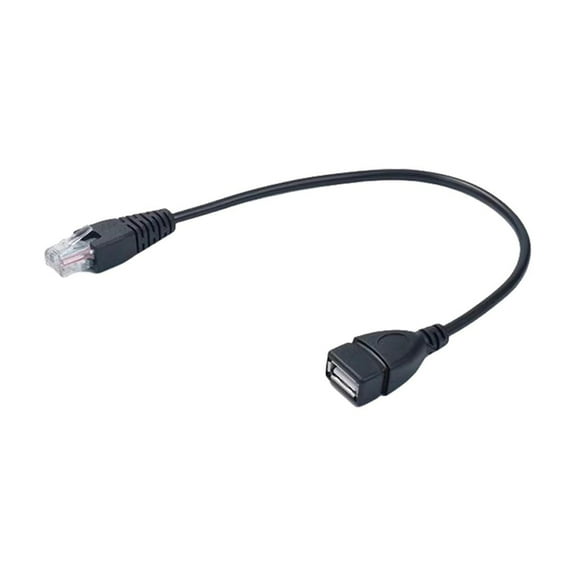 Durability USB To RJ45 Networking Cable 30cm Support Window Linux Devices USB to RJ45