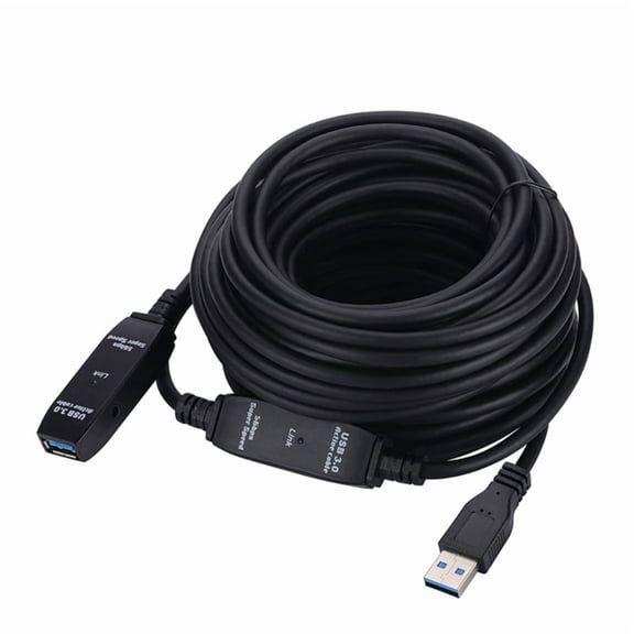 Durability USB3.0 Male To Female Extension Cord 5/10/15/20Meters for Enhances Signal Repeaters For External Devices