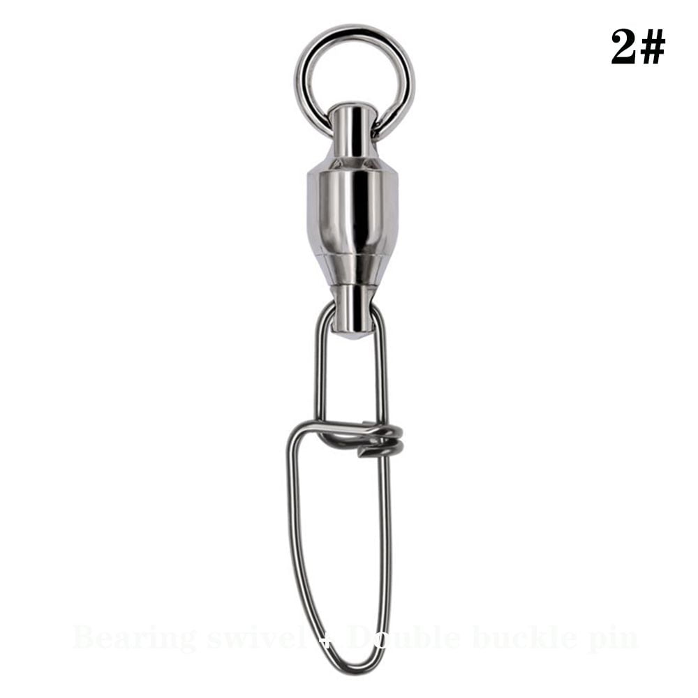 Tackling Pin Durable 0# - 8# Fishing Tackle Stainless Steel Bearing Barrel Rolling ...