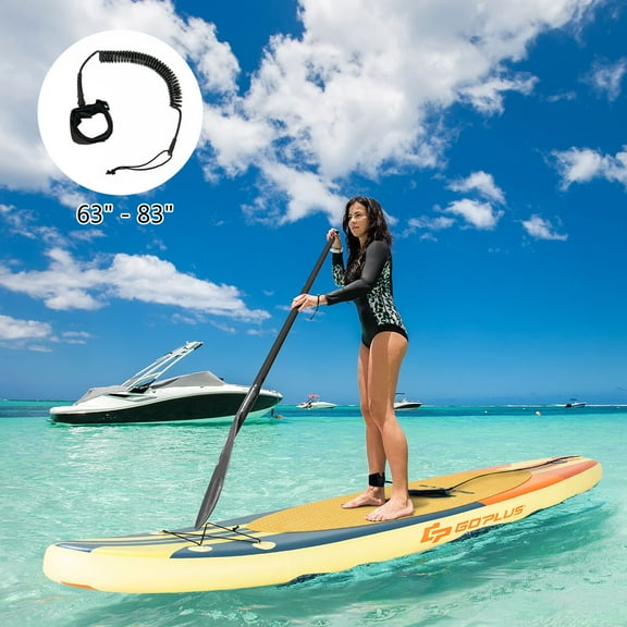 Durable 10' Inflatable Stand Up Paddle Board Surfboard with Carry Bag Included