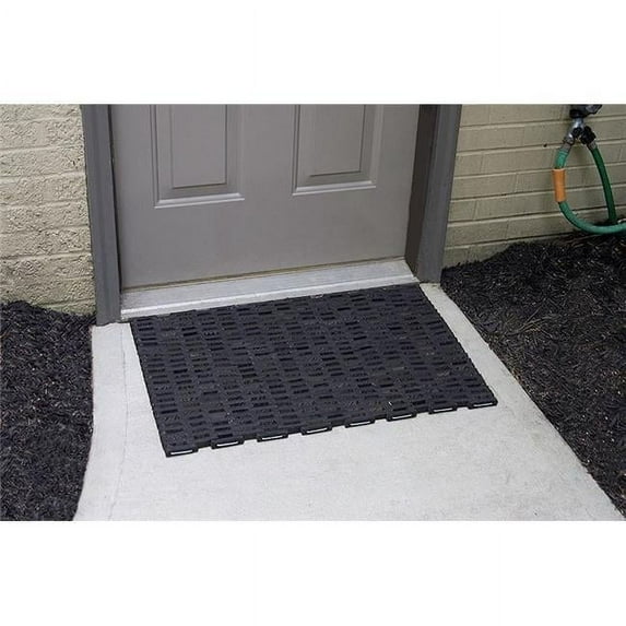 Durable 108H36144 36 x 144 in. Durite 108 Tire-Link Mat, Herringbone Weave