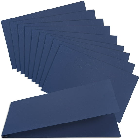 11x17 Professional Compressed Fiberboard Report Covers – Pack of 10 (Midnight Blue)