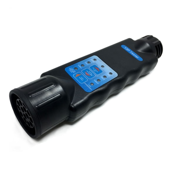 12V Diagnostic Tool Tester 13 Pin Hole Pin Trailer Car Socket Connector Tail Light Signal Line Inspection Detector