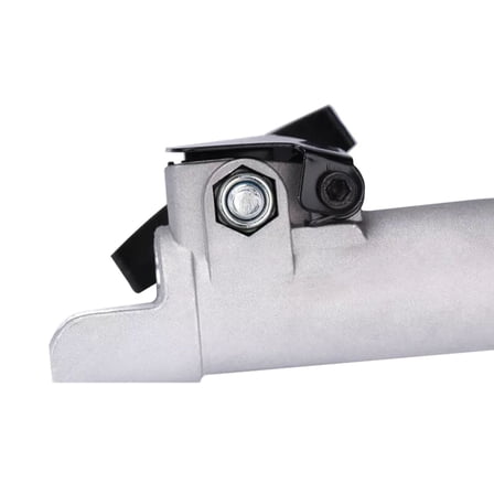 Durable 132mm Aluminum Extension Pole for Trimming High Branches Effortless Installation