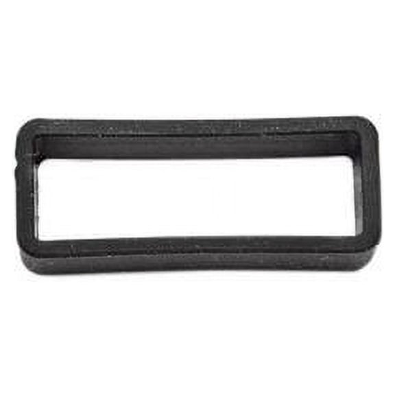 Durable 16mm Black Silicone Keeper Loop