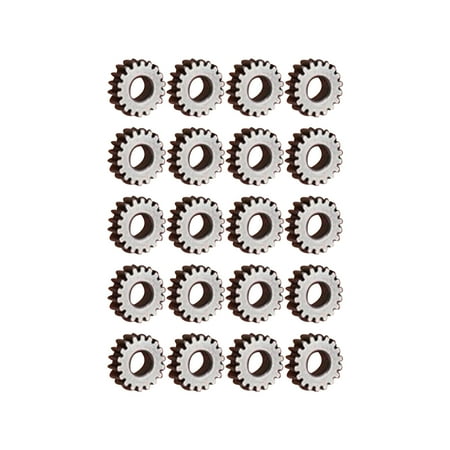 Durable 18T Steel Gears 0.3 Modulus, Precise Planetary Gear for Gearboxes, 20PCS