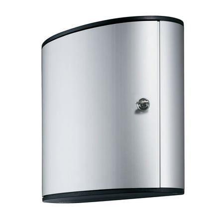 Durable Stylish Brushed Aluminum 36 Key Cabinet System Gray (1952-23)