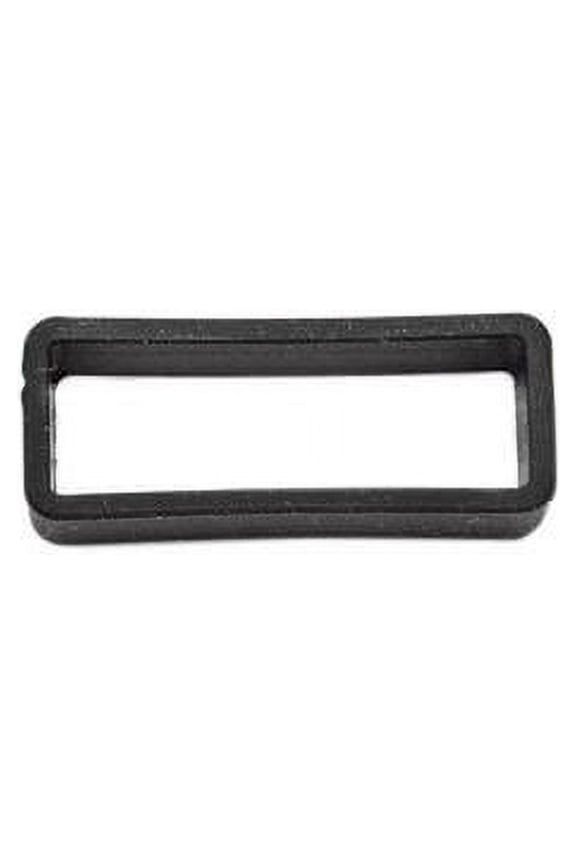 Durable 26mm Black Silicone Keeper Loop