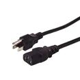 thumbnail image 1 of Durable 3-Prong Power Cable for HP, Dell, Xbox, Monitor, Printer – US Plug, 6FT AC Cord, 1 of 1