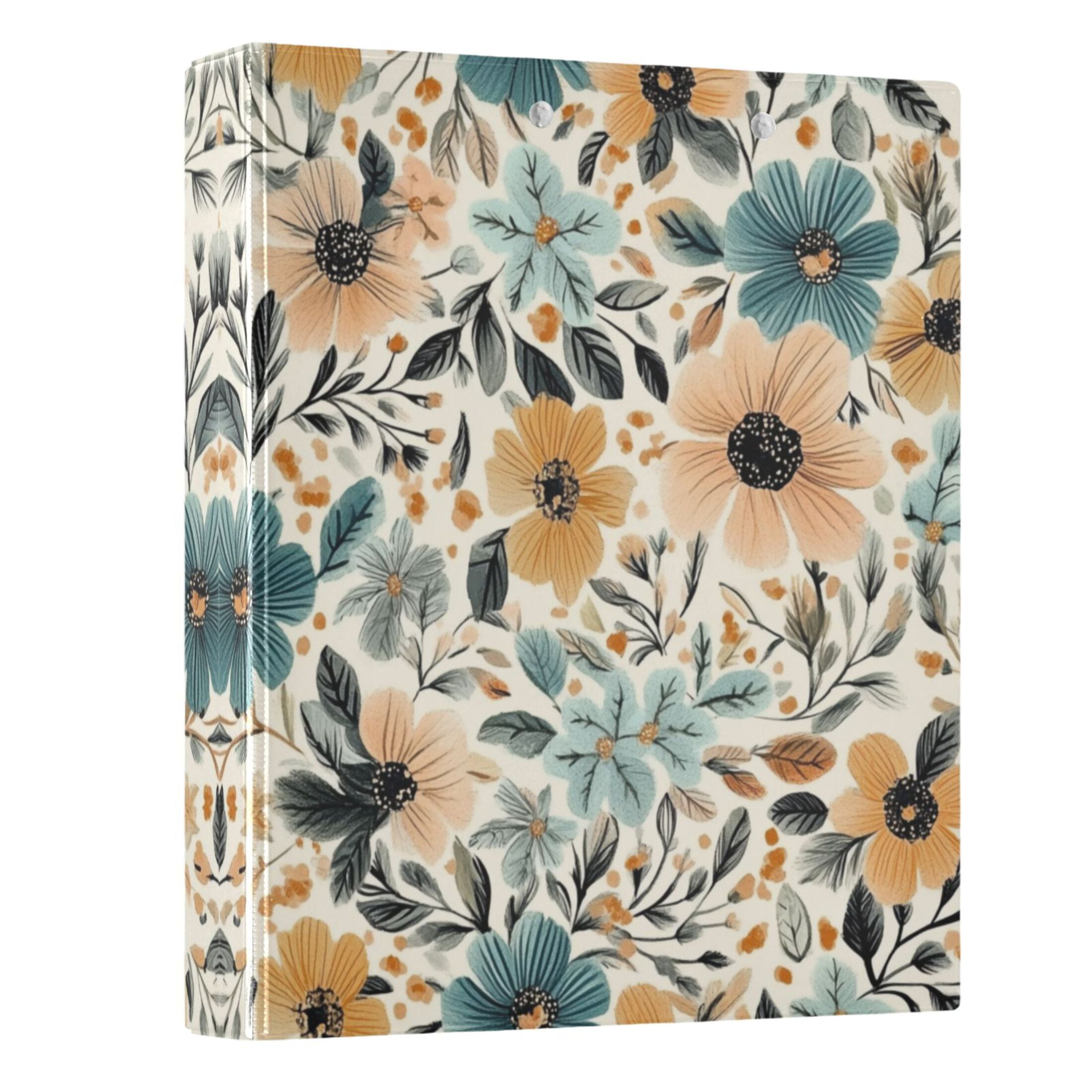 Durable 3 Ring Binder,1.5 Inch,Holds 220 Sheets,Presentation View for