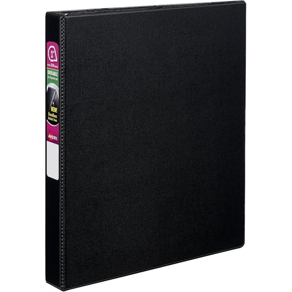 Durable 3 Ring Binder, 1" Slant Rings, 1 Binder (27250)