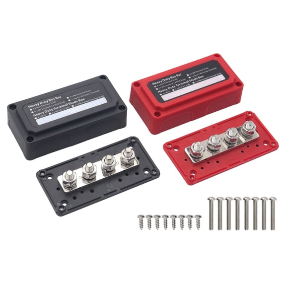 Durable 300A Power Distribution Block for Automotives & Marine Applications