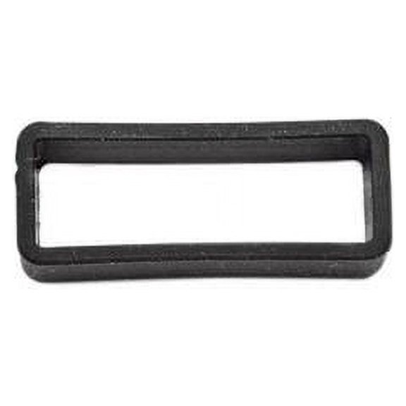 Durable 30mm Black Silicone Keeper Loop