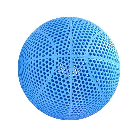 Durable 3D Printed Airless Basketball - High Elasticity, No Pump Needed, Perfect for Indoor & Outdoor Play