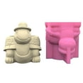 thumbnail image 1 of Durable 3D Silicone Mold Silicone Casting Mould Shape Silicone Craft Molds for Making Concrete Resin Flowerpot, 1 of 8