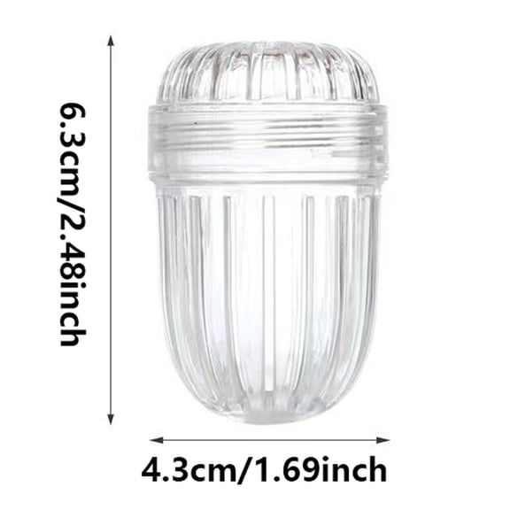 Durable 4-Pack Fruit Infuser Inserts for Wide Mouth Water Bottles, Leak-Proof Herb & Tea Strainer, Reusable Diffuser Compatible with 32-40oz Tumblers (Ice Cube Compatible)